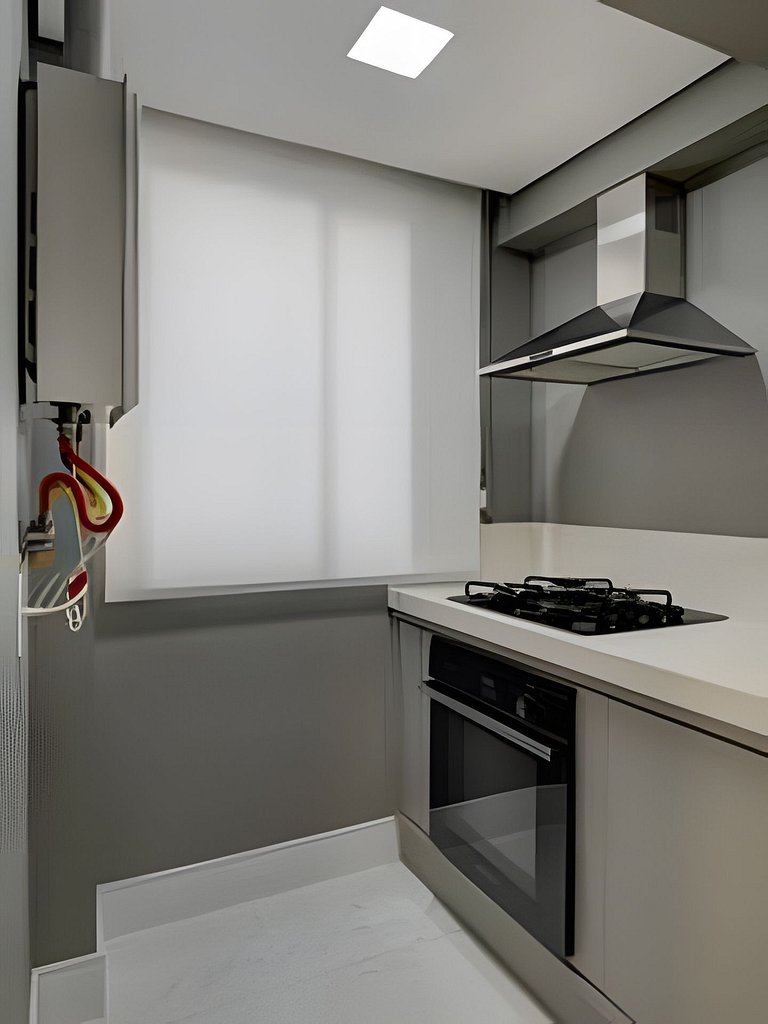 Apartamento beira mar com Terraço Gourmet