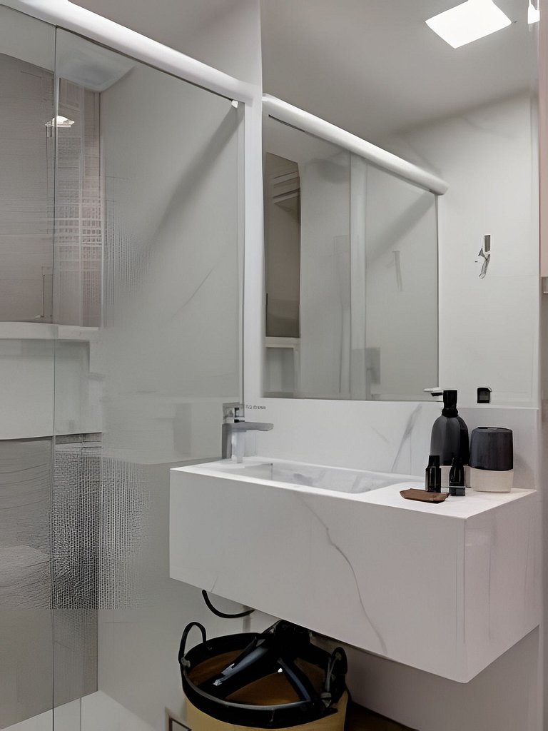 Apartamento beira mar com Terraço Gourmet