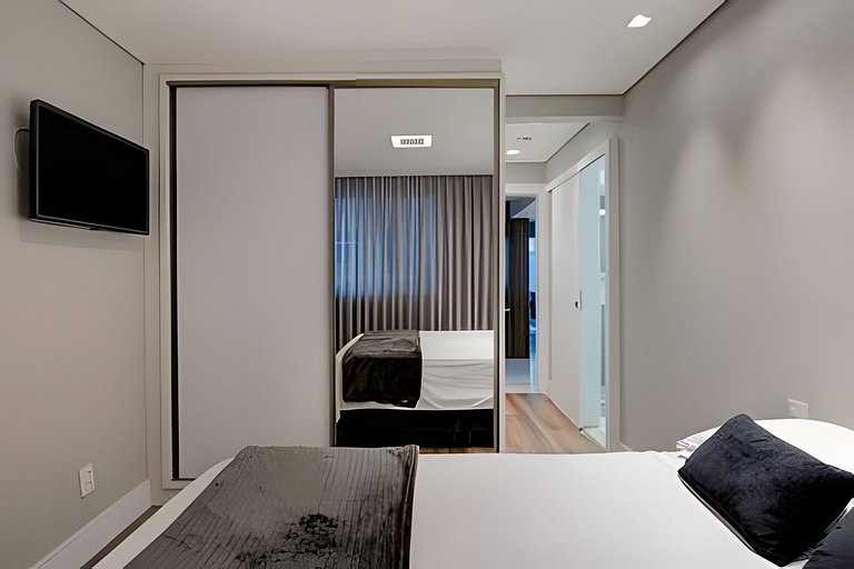 Apartamento beira mar com Terraço Gourmet