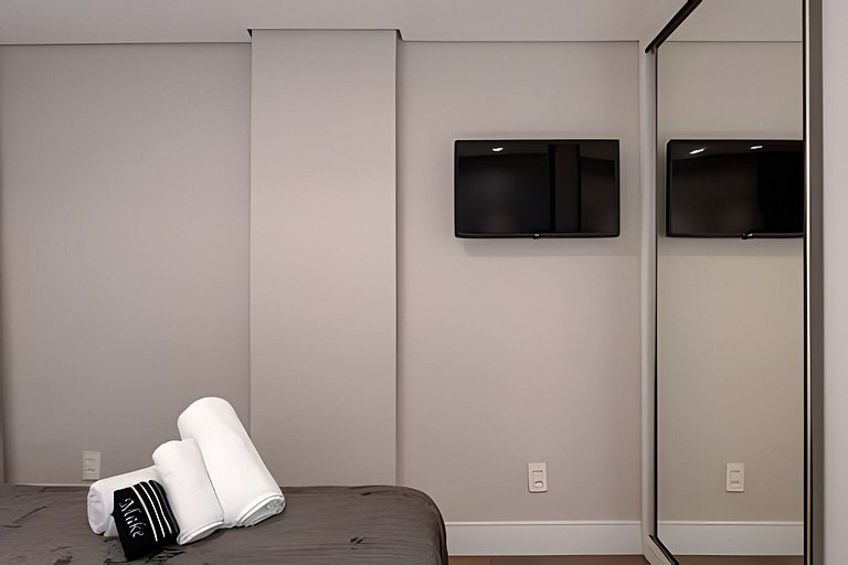 Apartamento beira mar com Terraço Gourmet