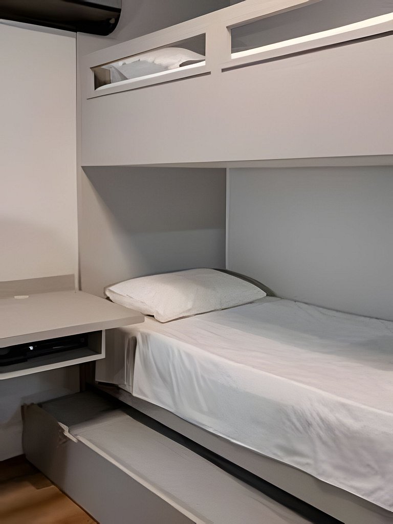 Apartamento beira mar com Terraço Gourmet