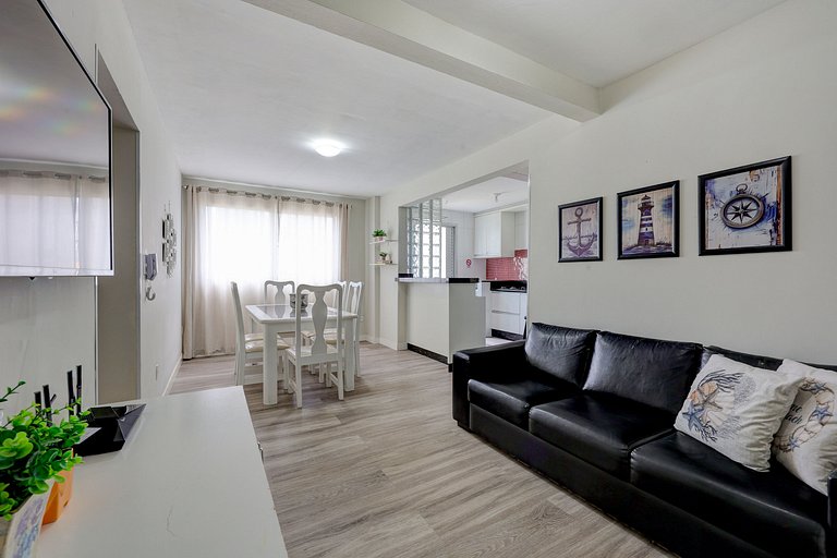 Quadra mar, andar alto, c/ garagem