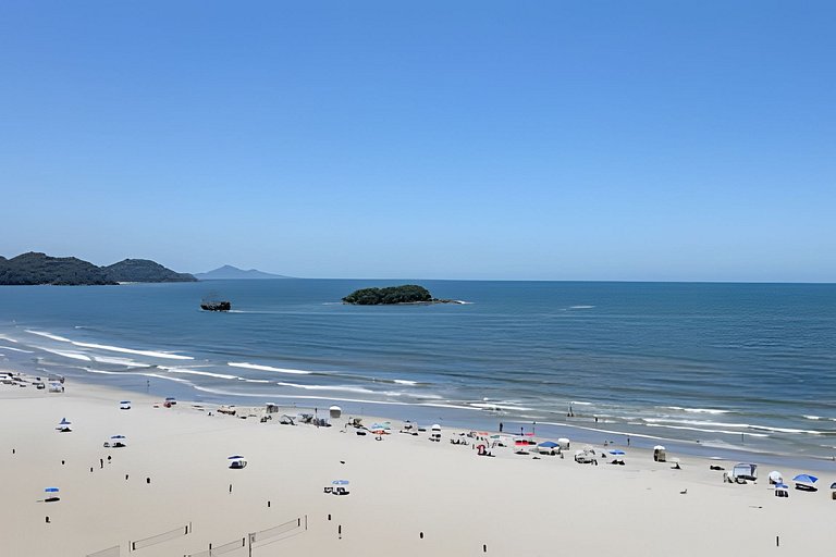 Frente mar, andar alto! Melhor localização de BC!