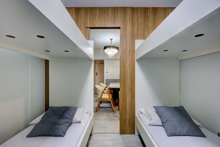 BC Apartamento alto padrão de 2Q com Garagem