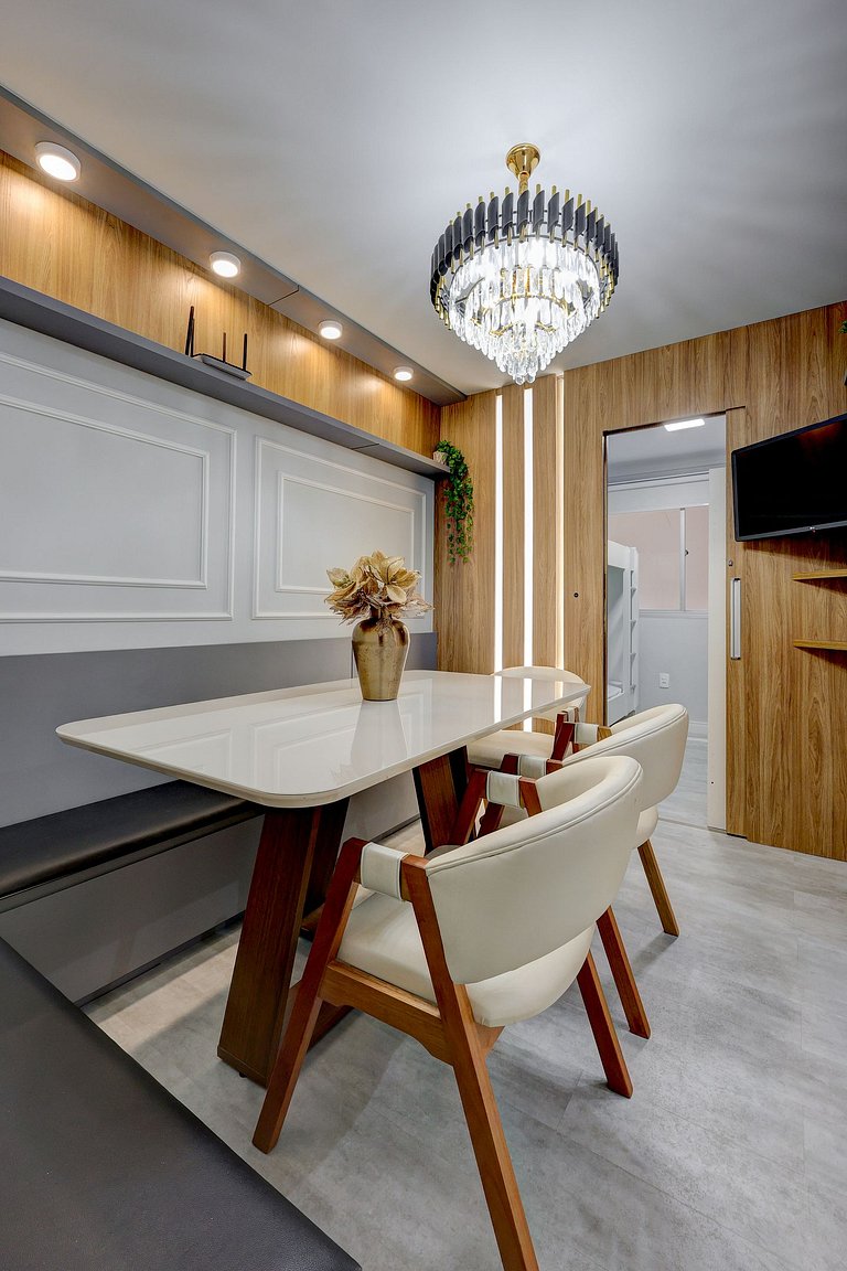 BC Apartamento alto padrão de 2Q com Garagem