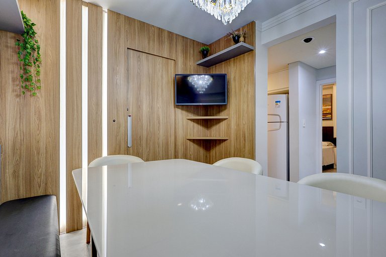 BC Apartamento alto padrão de 2Q com Garagem