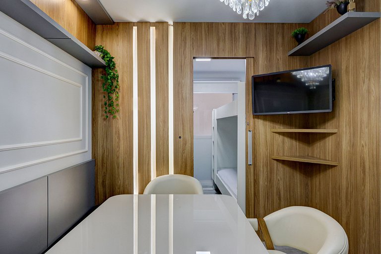 BC Apartamento alto padrão de 2Q com Garagem