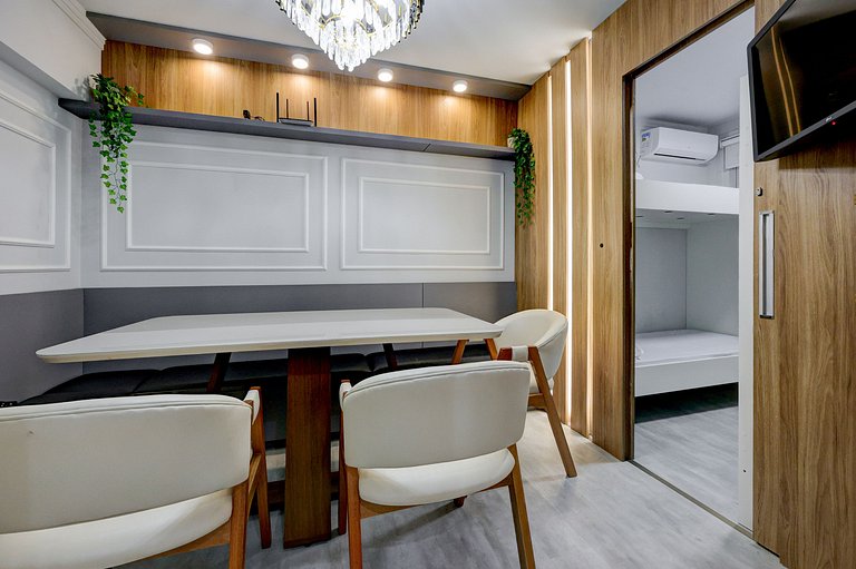 BC Apartamento alto padrão de 2Q com Garagem