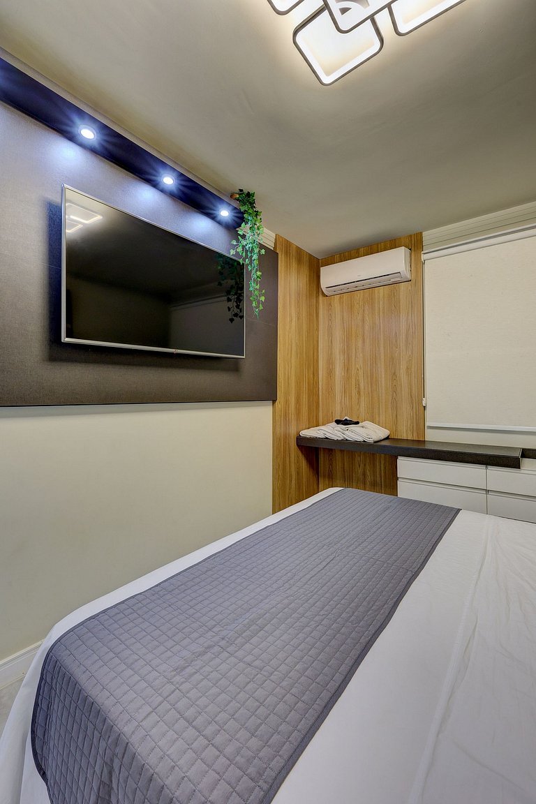 BC Apartamento alto padrão de 2Q com Garagem
