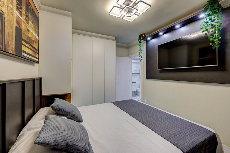 BC Apartamento alto padrão de 2Q com Garagem